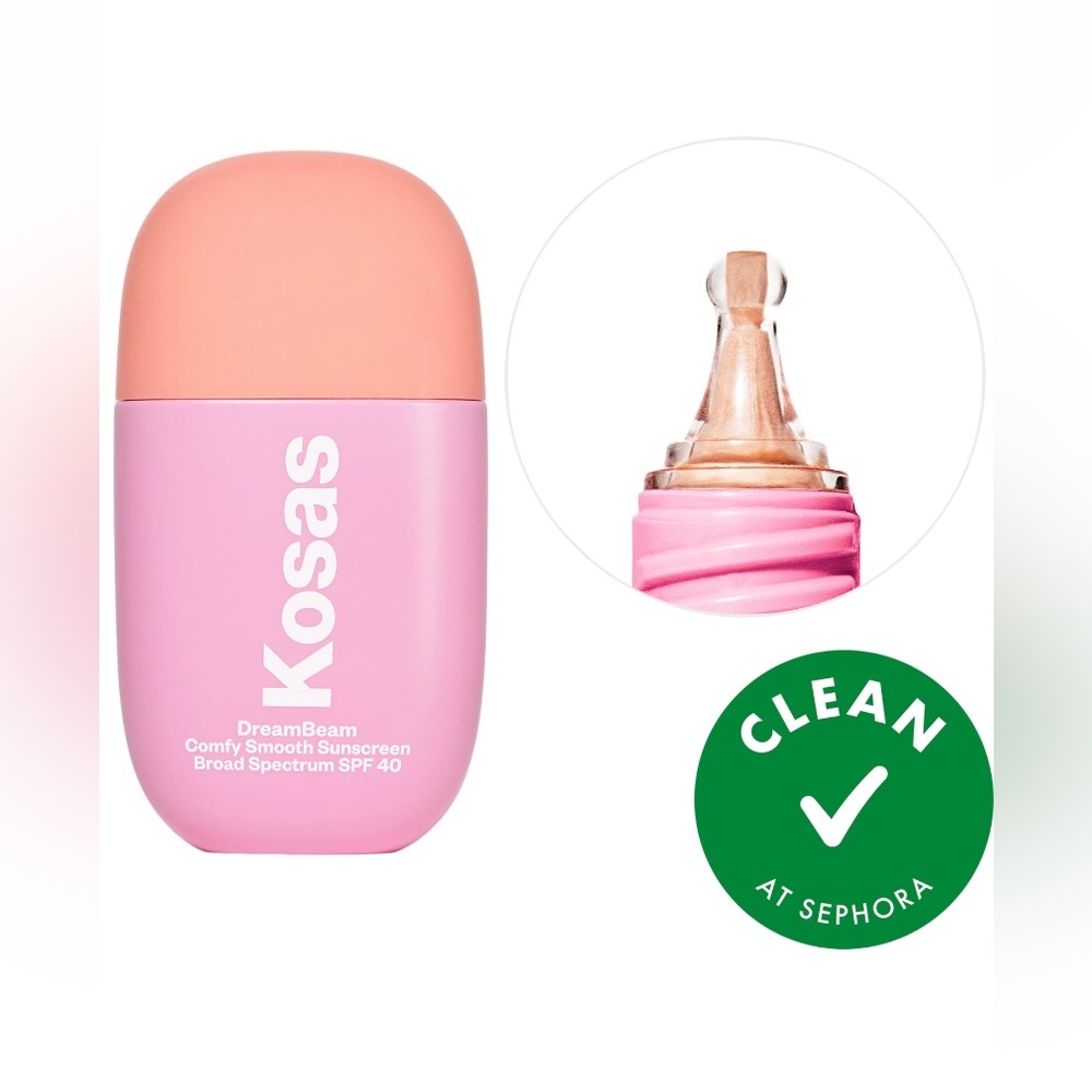 Kosas DreamBeam Silicone Free Mineral Sunscreen SPF 40